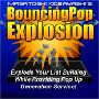 バウンシングポップアップ広告窓作成ツール！「Bouncing Pop Explosion」