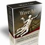 ウェブページに波打つダイナミックなテキストメッセージを簡単に設置できるツール！「Wave Ads」